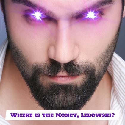 Purple Laser Eye Bangs