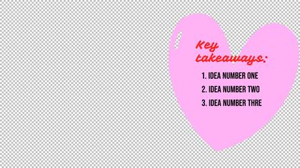 Key takeaways — Romantic Valentine's Day Theme